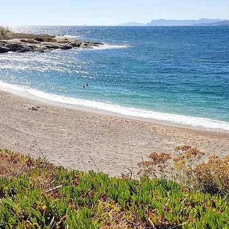 T3 Climatise Avec Piscine, Tennis Et Parking A 200m Des Plages - Fr-1-316-252 Six-Fours-les-Plages