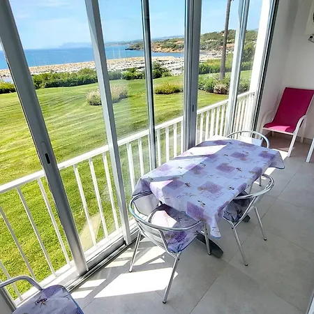T3 Climatise Avec Piscine, Tennis Et Parking A 200m Des Plages - Fr-1-316-252 Apartment *